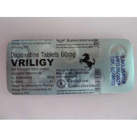 VRILIGY   Dapoxetine 60mg  10 tablets 