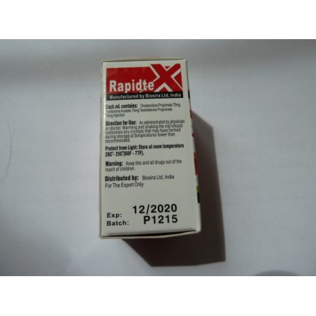 Biosira Rapidtex Drostanolone Treblone Testosterone 10 ml x 225 mg