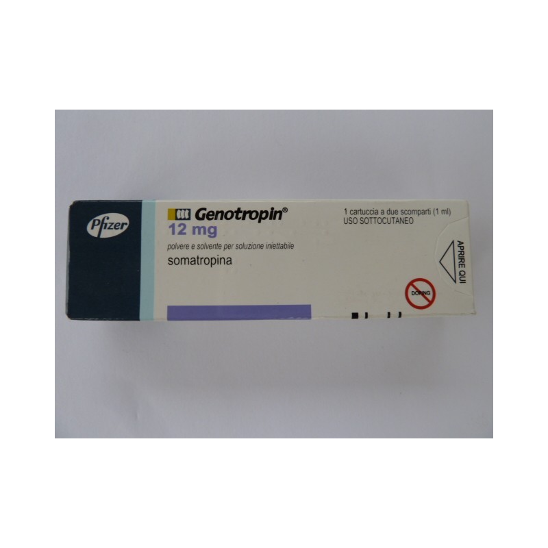Pfizer Genotropin HGH Hormona Crescimento Humana 36 UI (12mg)