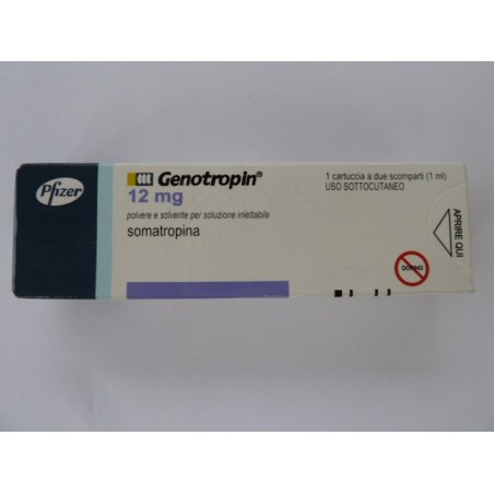 Pfizer Genotropin HGH Human Growth Hormone 36 UI (12mg)